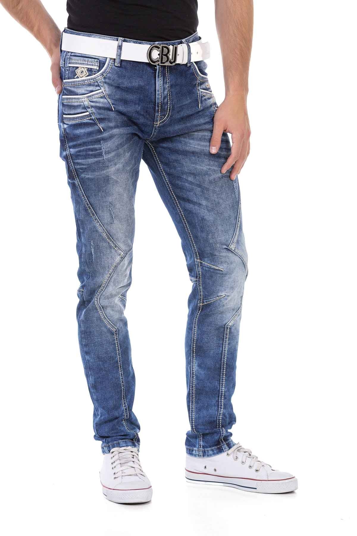 Cipo &amp; Baxx ZEPP men's jeans denim CD695