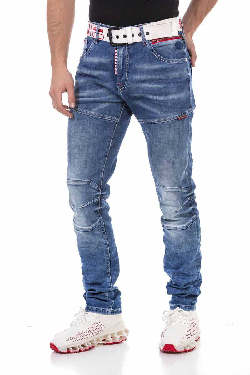 Cipo &amp; Baxx ELKO Men's Jeans Denim CD698