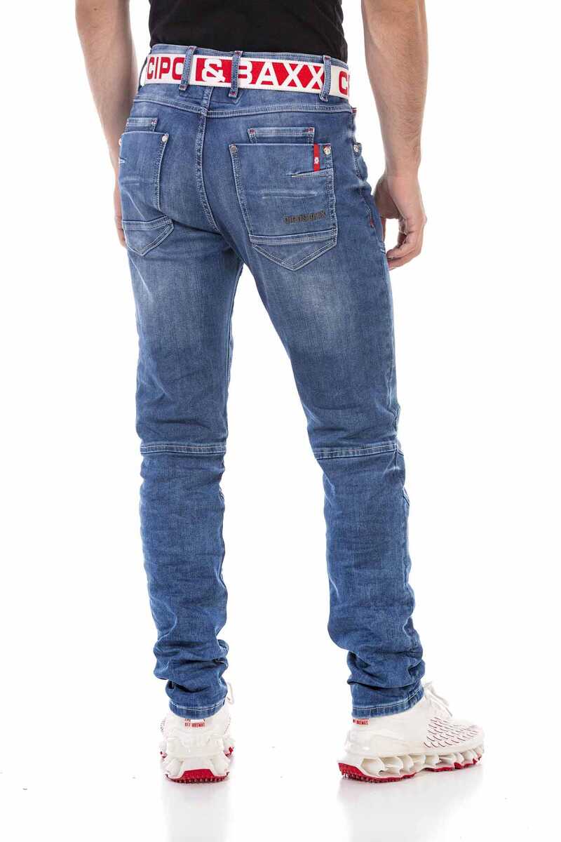 Cipo &amp; Baxx ELKO Men's Jeans Denim CD698