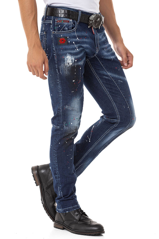 Cipo &amp; Baxx ILYA Men's Jeans Denim CD783 