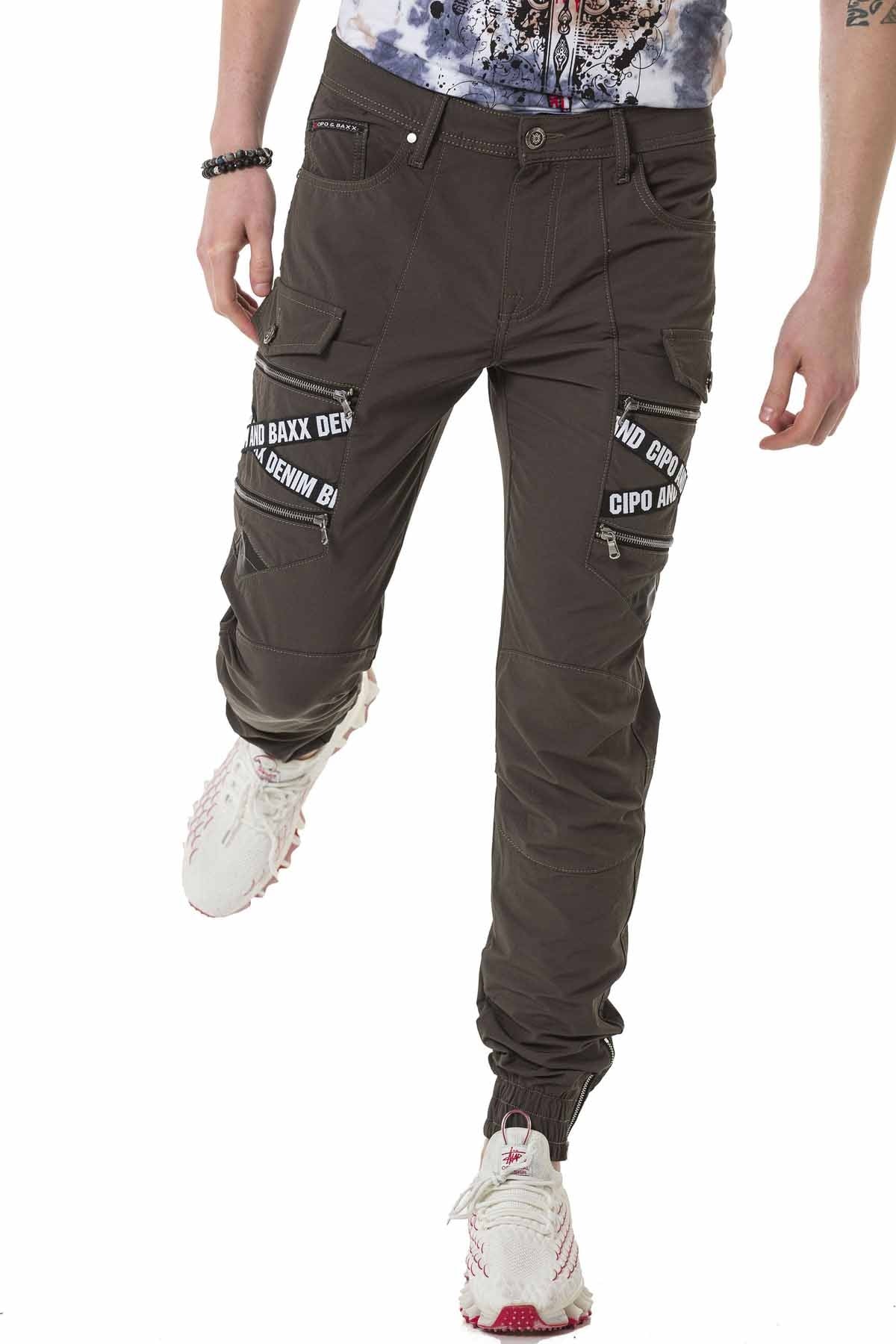 Cipo & Baxx YAOANN Herren Cargohose CD786