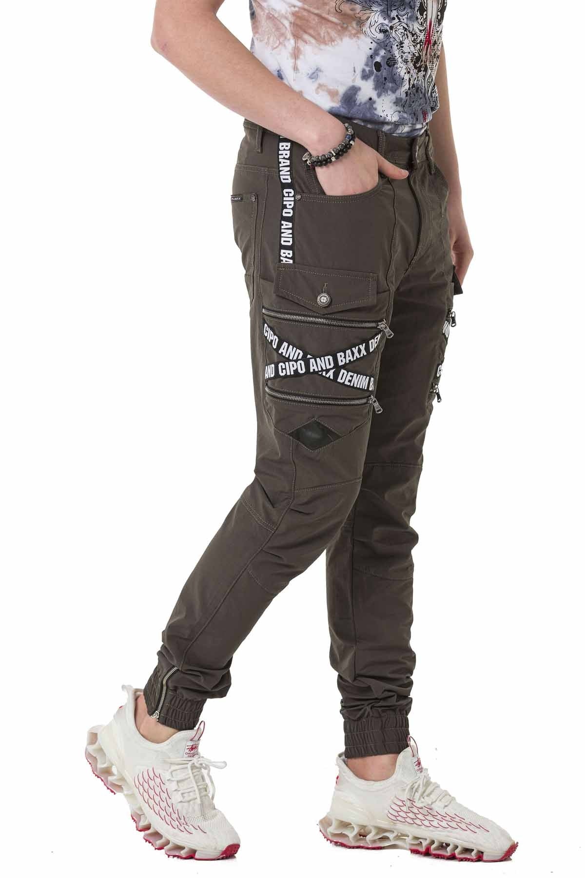 Cipo & Baxx YAOANN Herren Cargohose CD786