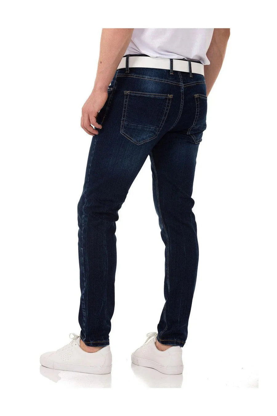 Cipo &amp; Baxx BALMAN Men's Jeans Slim Fit Denim CD820