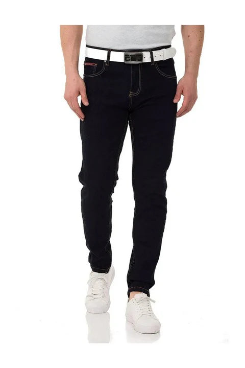 Cipo &amp; Baxx BALMAN Men's Jeans Slim Fit Denim CD820