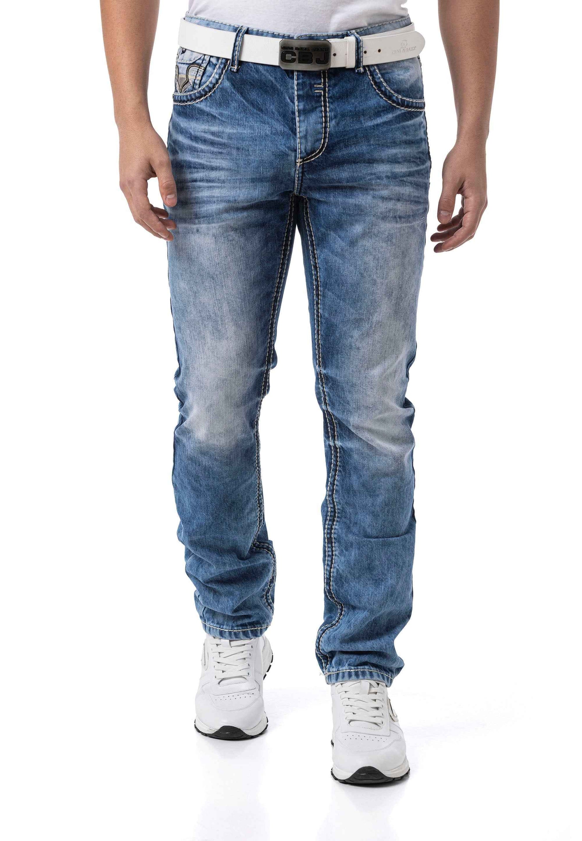 Cipo & Baxx RODEO Herren Jeans blue Denim CD862
