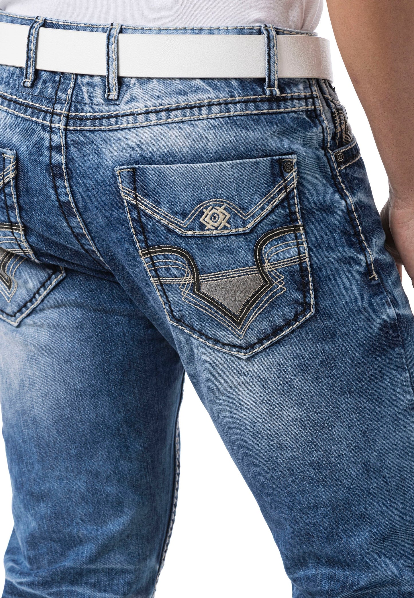 Cipo &amp; Baxx ACE Men's Jeans Denim CD838