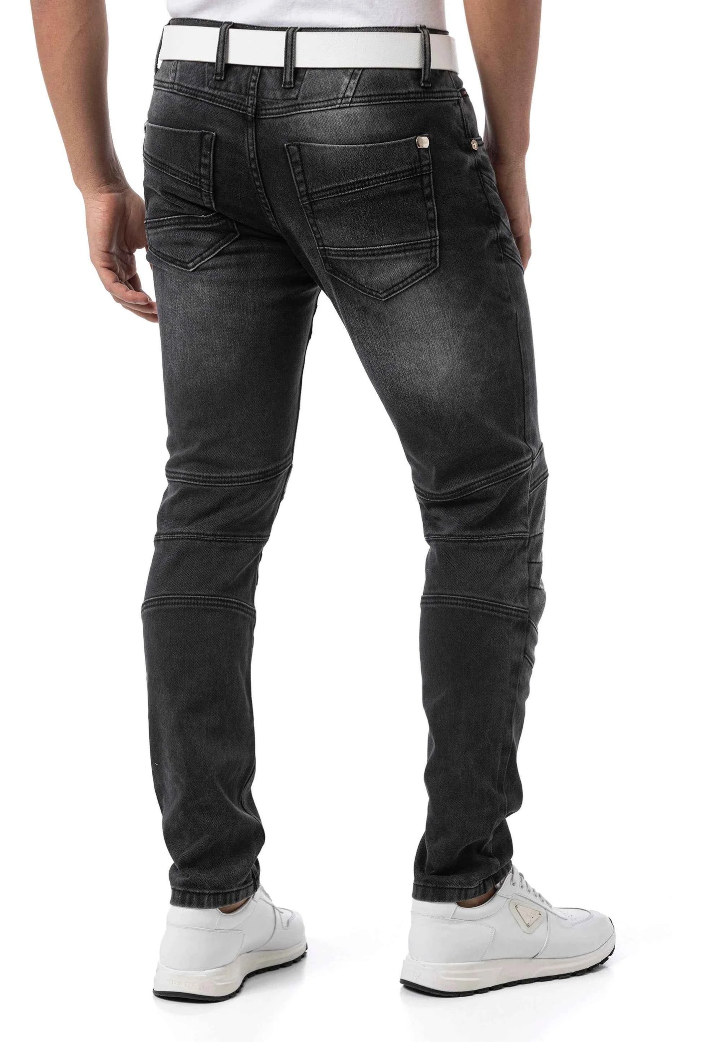 Cipo & Baxx MERLO Herren Jeans Denim black CD876