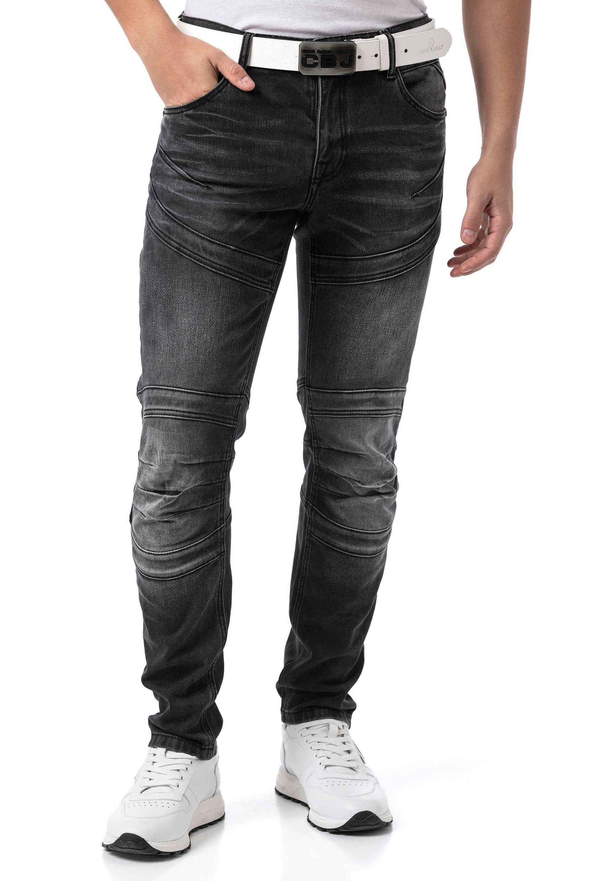 Cipo & Baxx MERLO Herren Jeans Denim black CD876