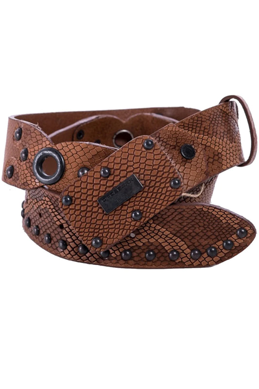 Cipo & Baxx Herren Leder Gürtel CG133 braun