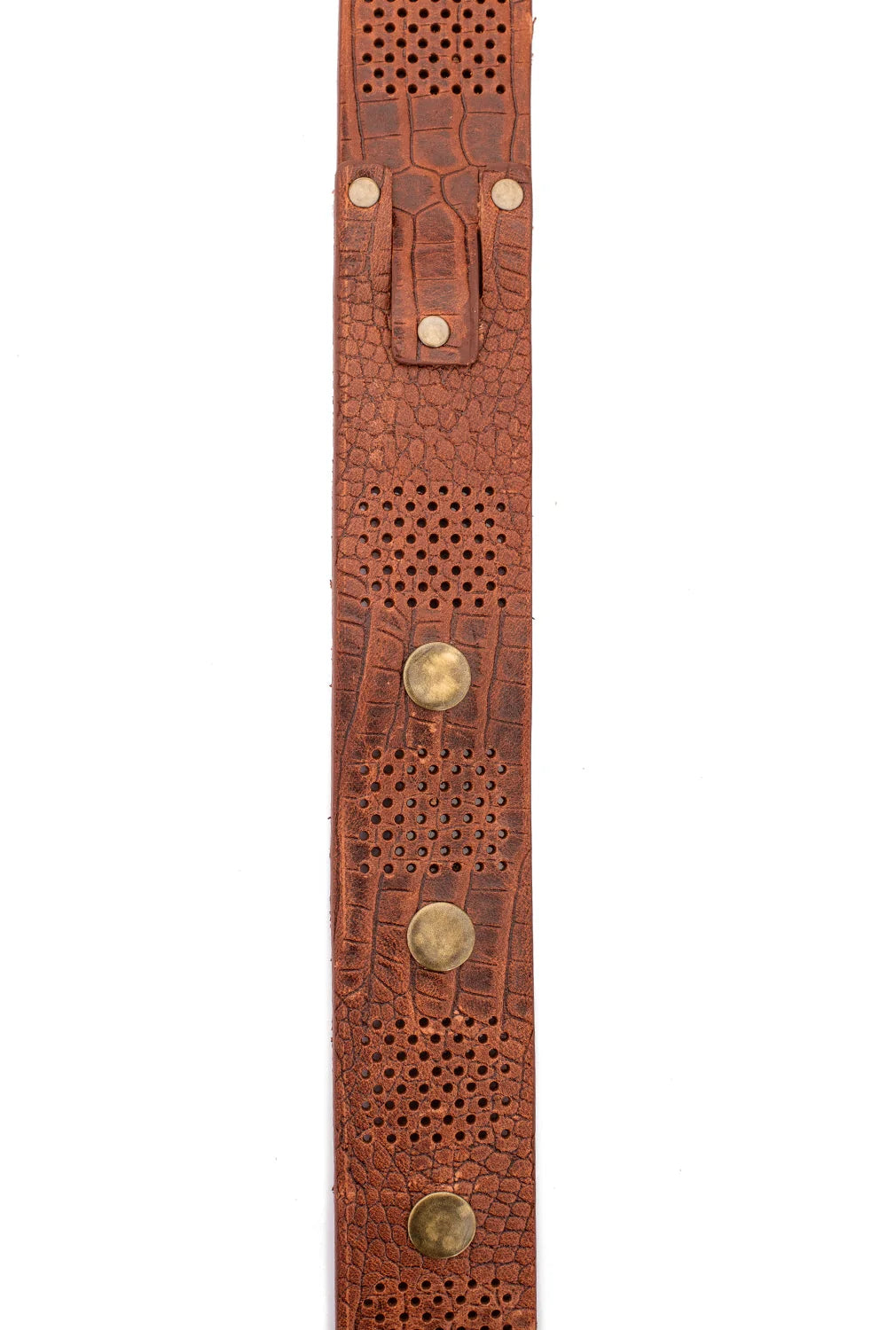 Cipo &amp; Baxx Men's Leather Belt CG162 Brown 