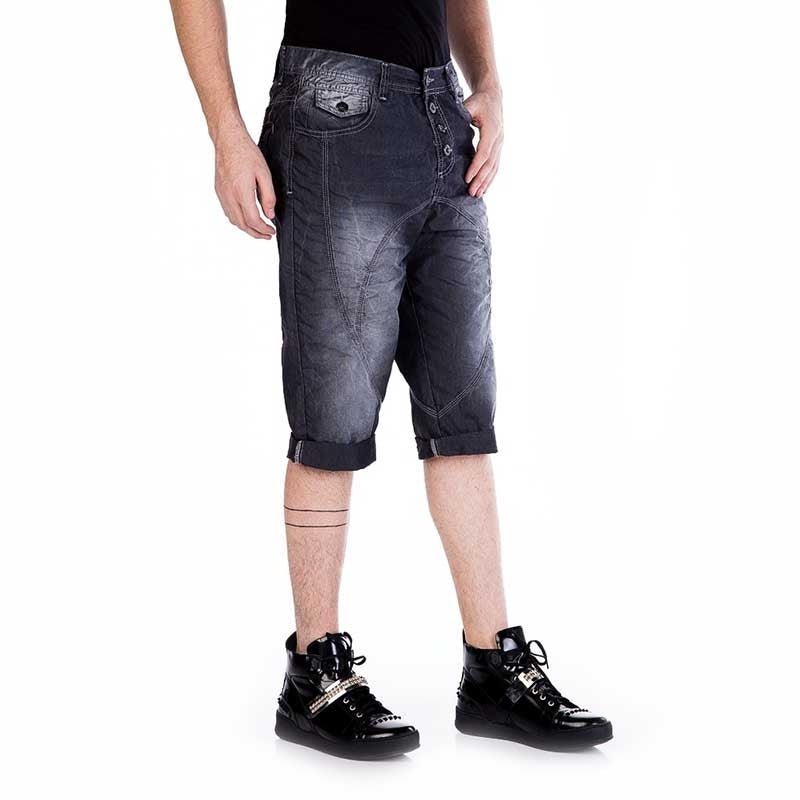 Cipo &amp; Baxx MEDFORD men's short jeans denim CK203