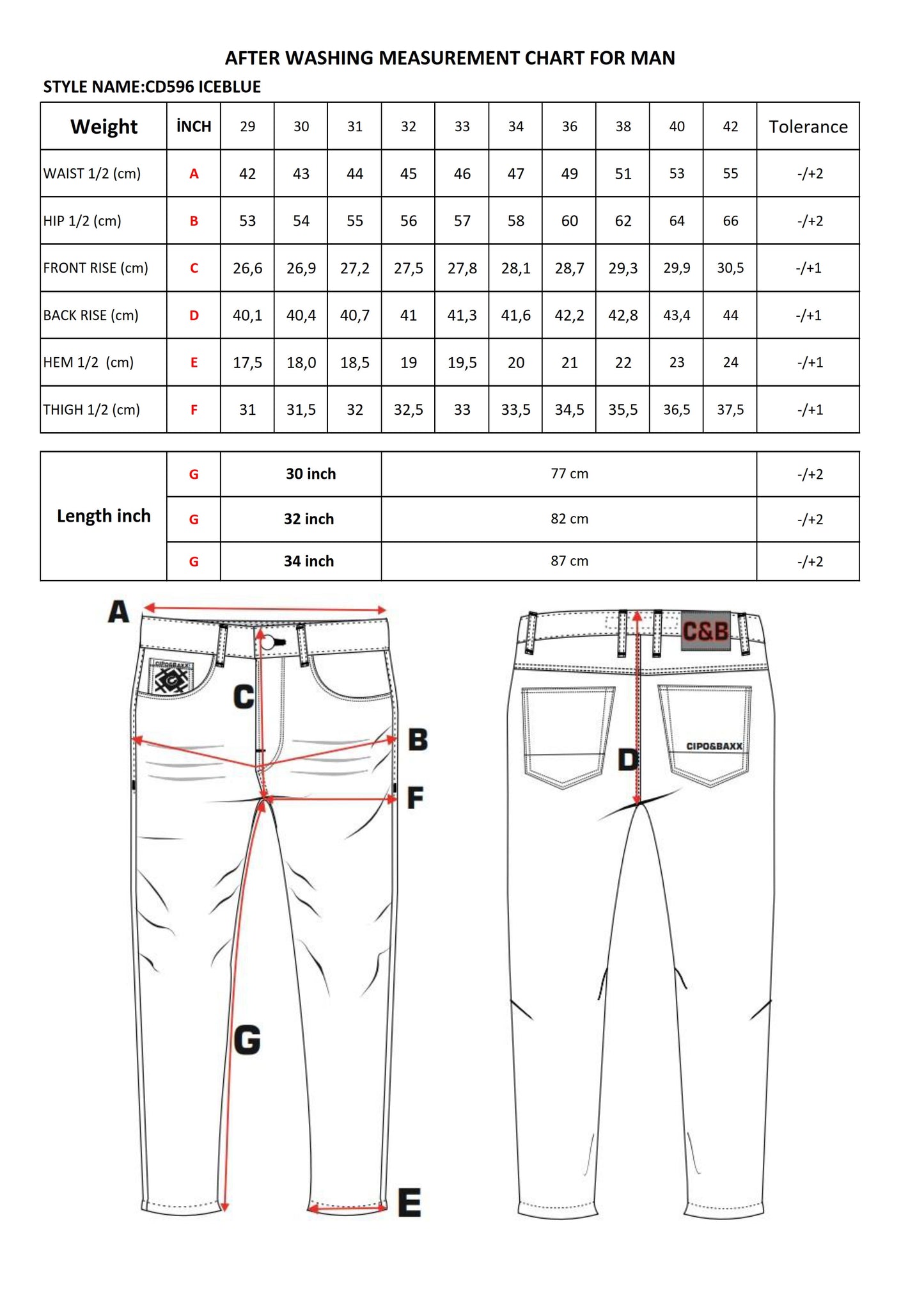 Cipo & Baxx TANGENT Herren Jeans Denim CD596