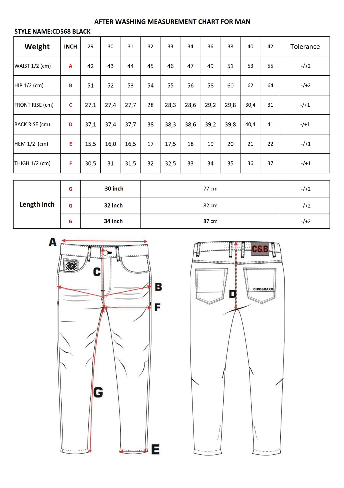 Cipo & Baxx MADDOX Herren Jeans Denim CD568
