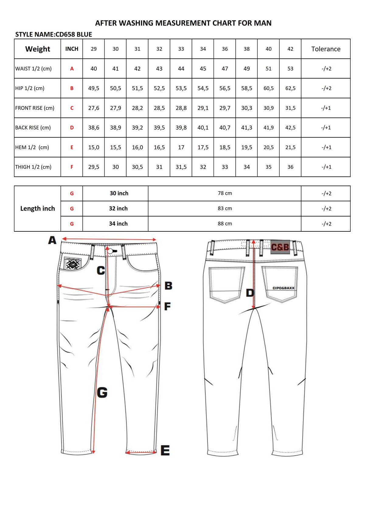 Cipo & Baxx ETERNAL Herren Jeans Denim CD658