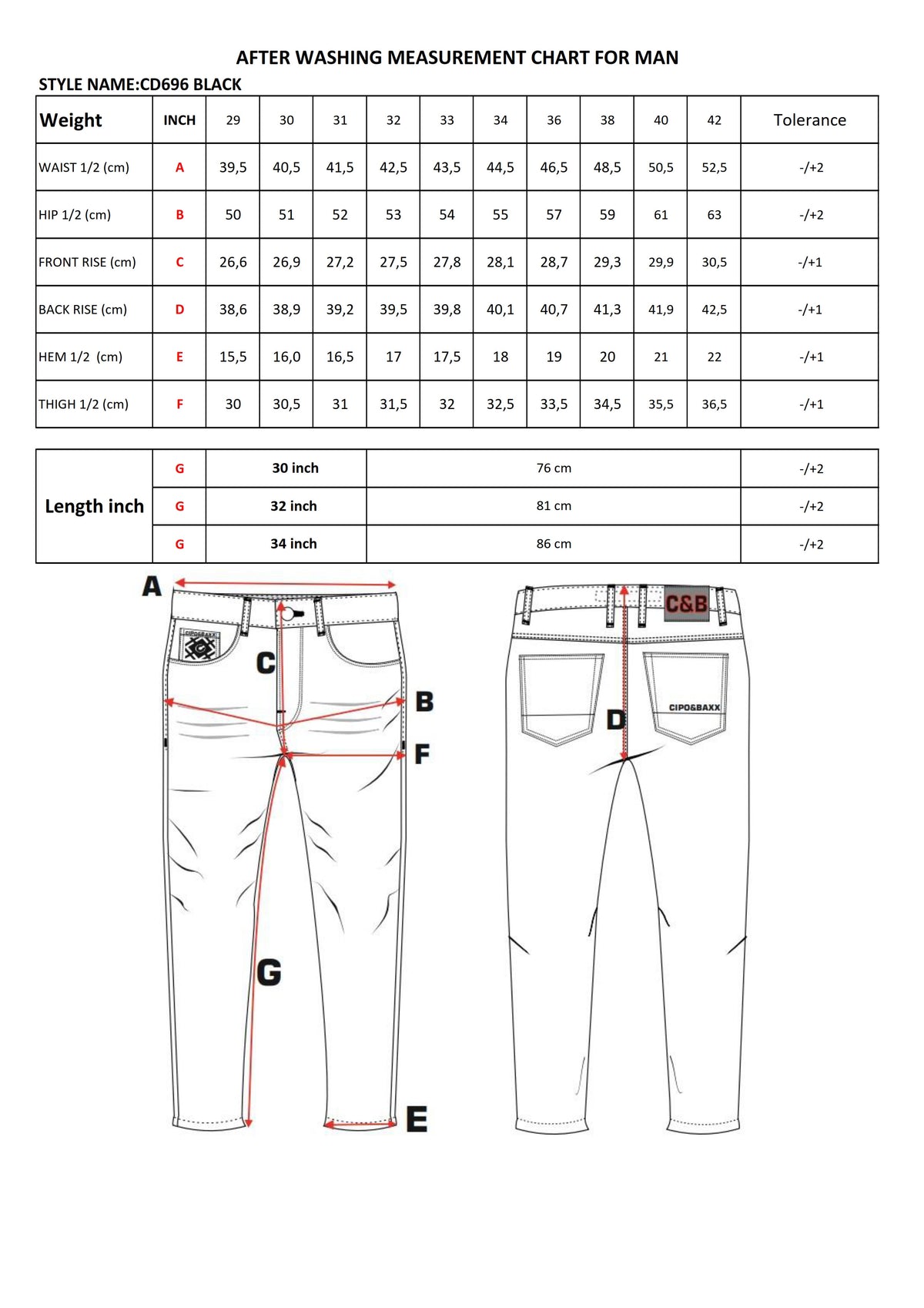 Cipo &amp; Baxx FIBRO Men's Jeans Denim CD696