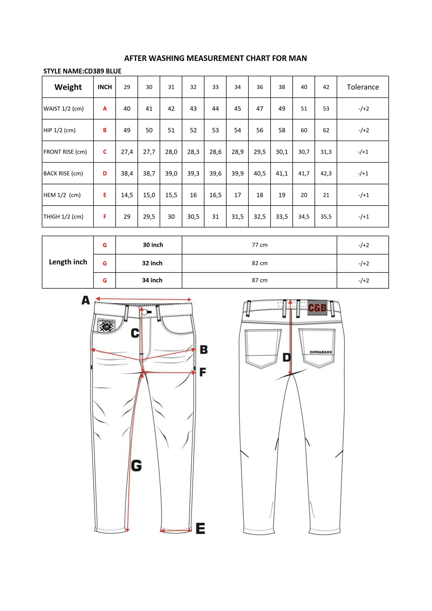 Cipo &amp; Baxx TAMAS Men's Jeans Denim CD389