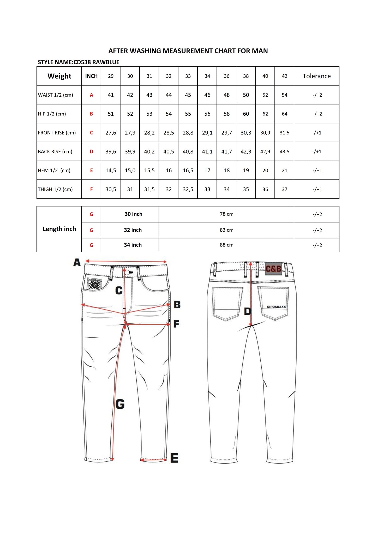 Cipo & Baxx YULL Herren Jeans Denim CD538