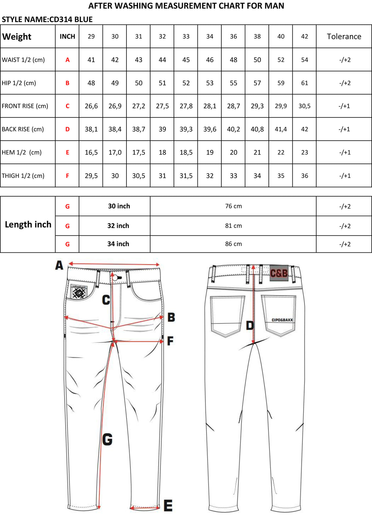 Cipo &amp; Baxx TYLER Men's Jeans Denim CD314