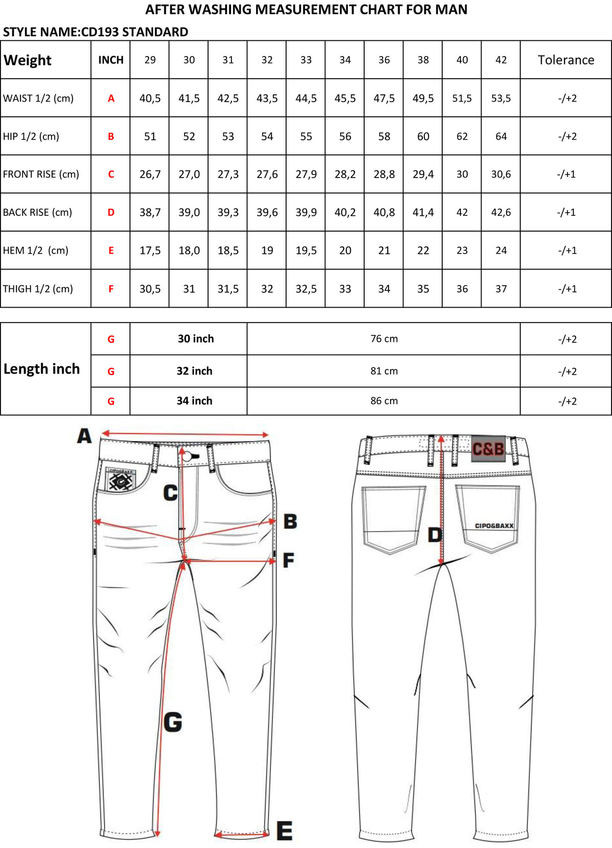 Cipo & Baxx ORION Herren Jeans Denim CD193