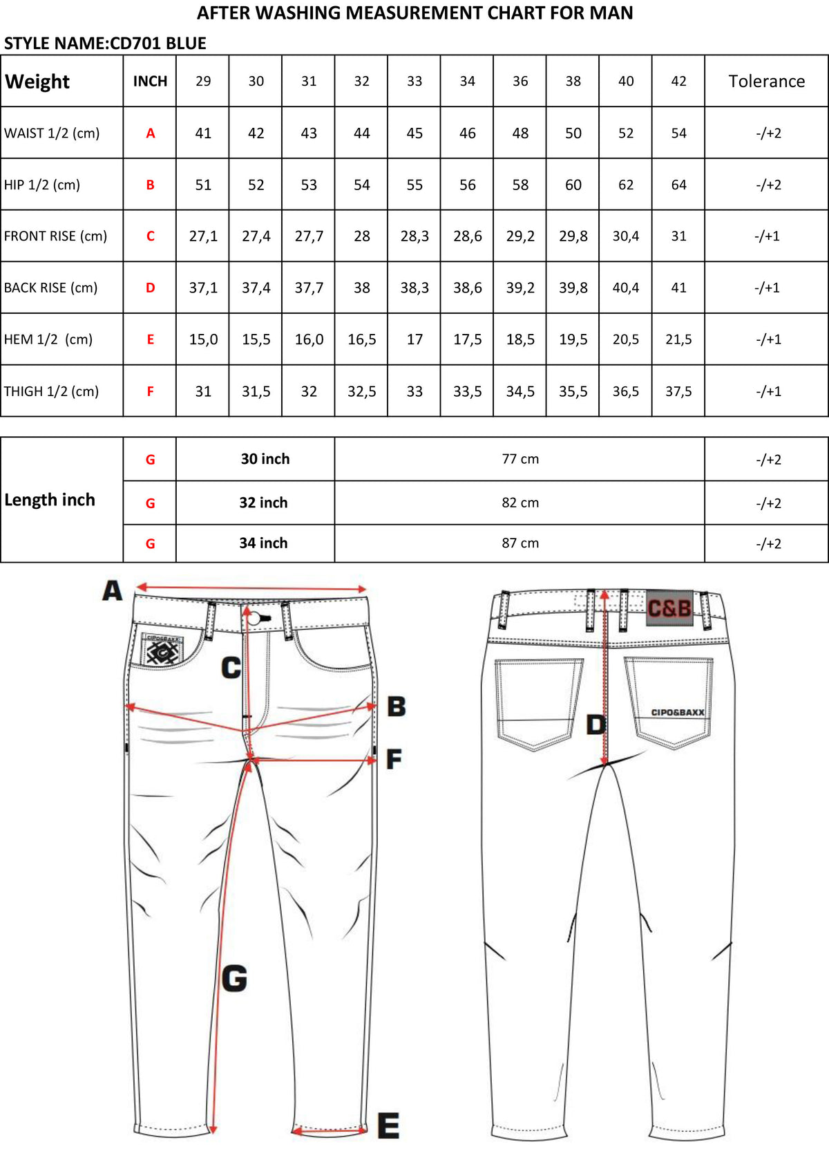 Cipo & Baxx YANN Herren Jeans Denim CD701