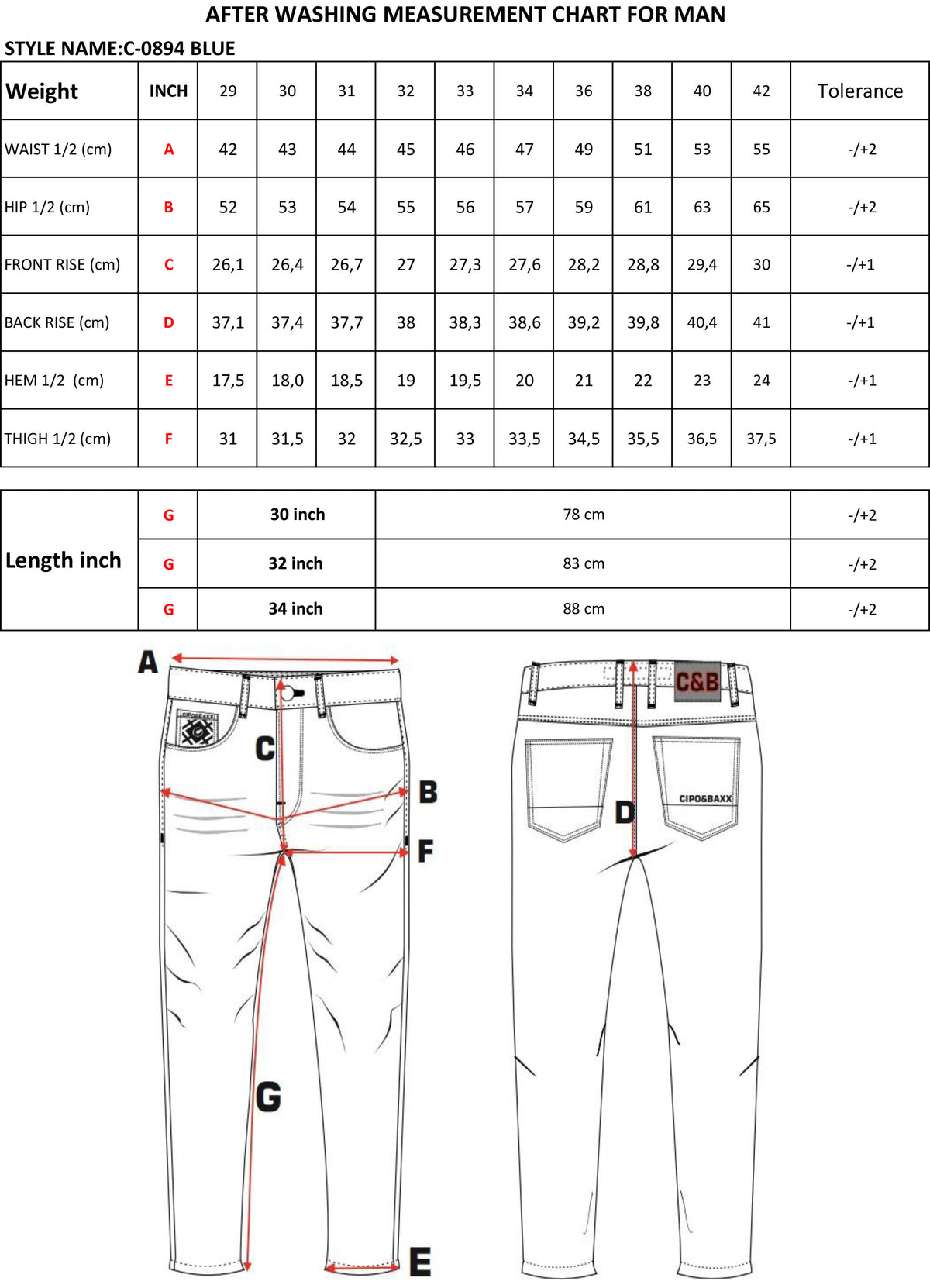 Cipo &amp; Baxx YUKON men's jeans C-0894A