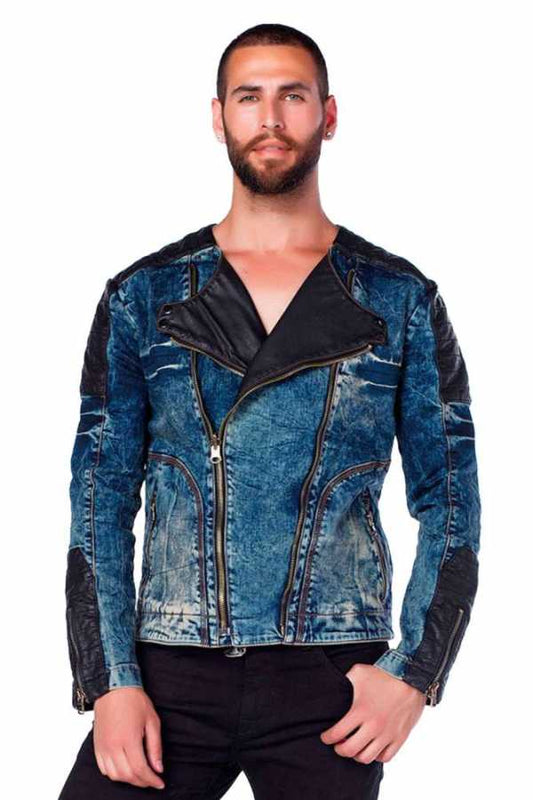 Cipo & Baxx VREX Herren Jeans Jacke Denim CJ135