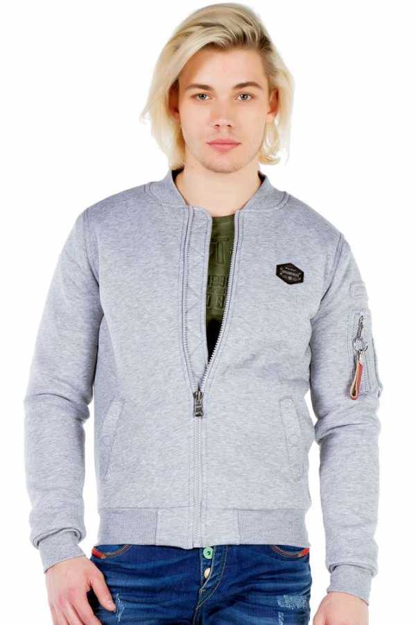 Cipo & Baxx KIAN Herren Jacke CJ151 grey