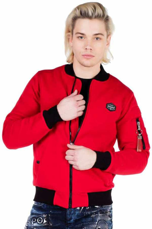 Cipo &amp; Baxx KIA men's jacket CJ151 red