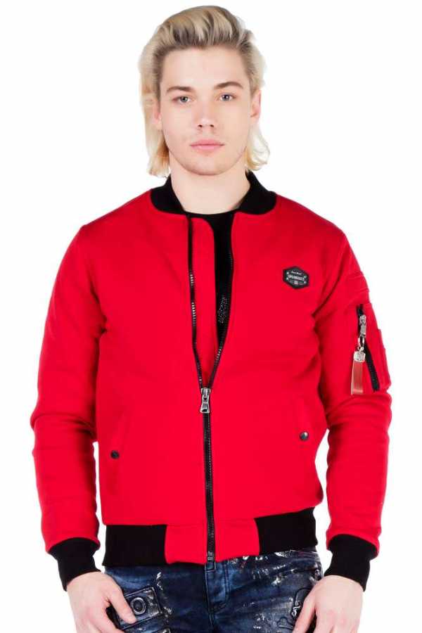 Cipo & Baxx KIA Herren Jacke CJ151 red