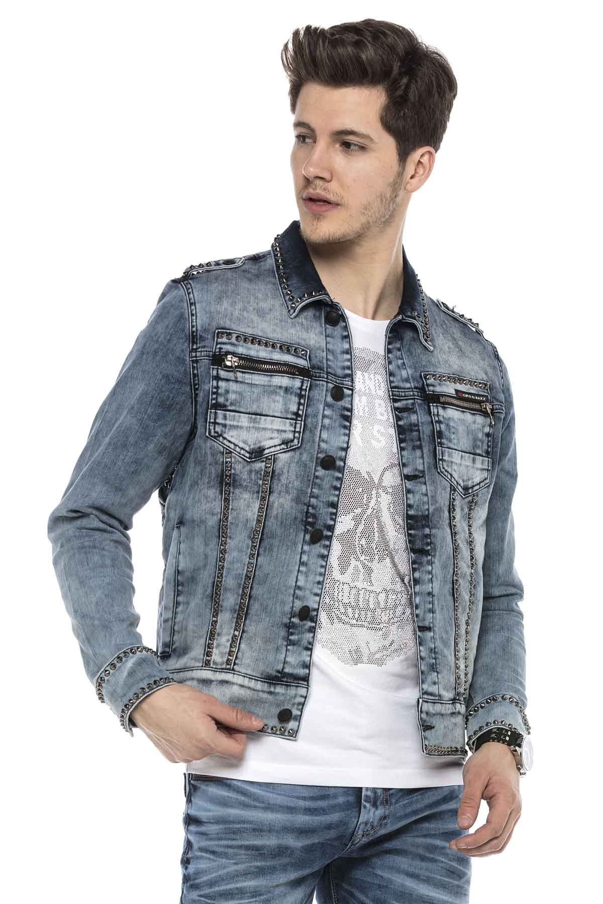 Cipo & Baxx BELEM Herren Jeans Jacke Denim CJ250