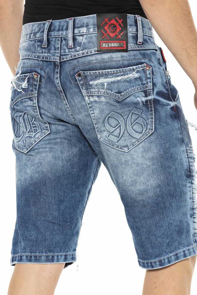 Cipo & Baxx BATO Herren Kurze Jeans Denim CK219