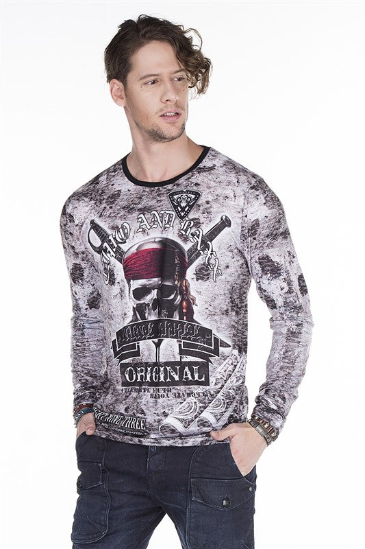 Cipo & Baxx PIER Herren SWEATSHIRT CL276