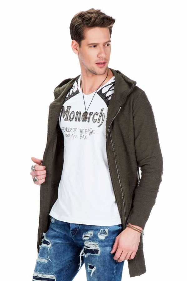 Cipo & Baxx WALKER Herren Kapuzen Sweatshirt CL296