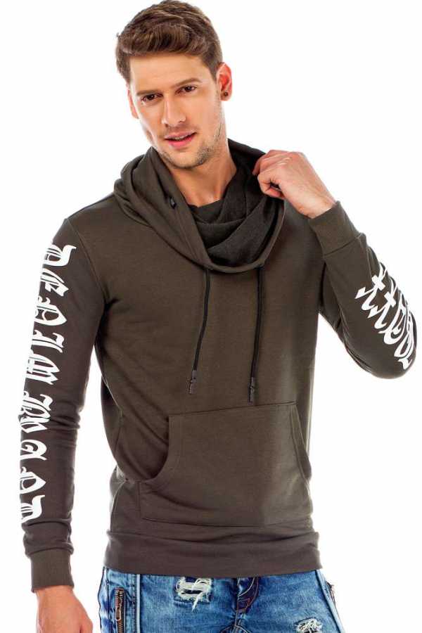 Cipo & Baxx ATLAS Herren Kapuzen Sweatshirt CL304