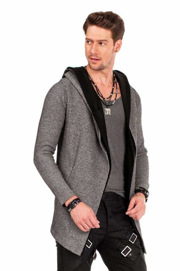 Cipo & Baxx FARO Herren Kapuzen Sweatshirtjacke CL309