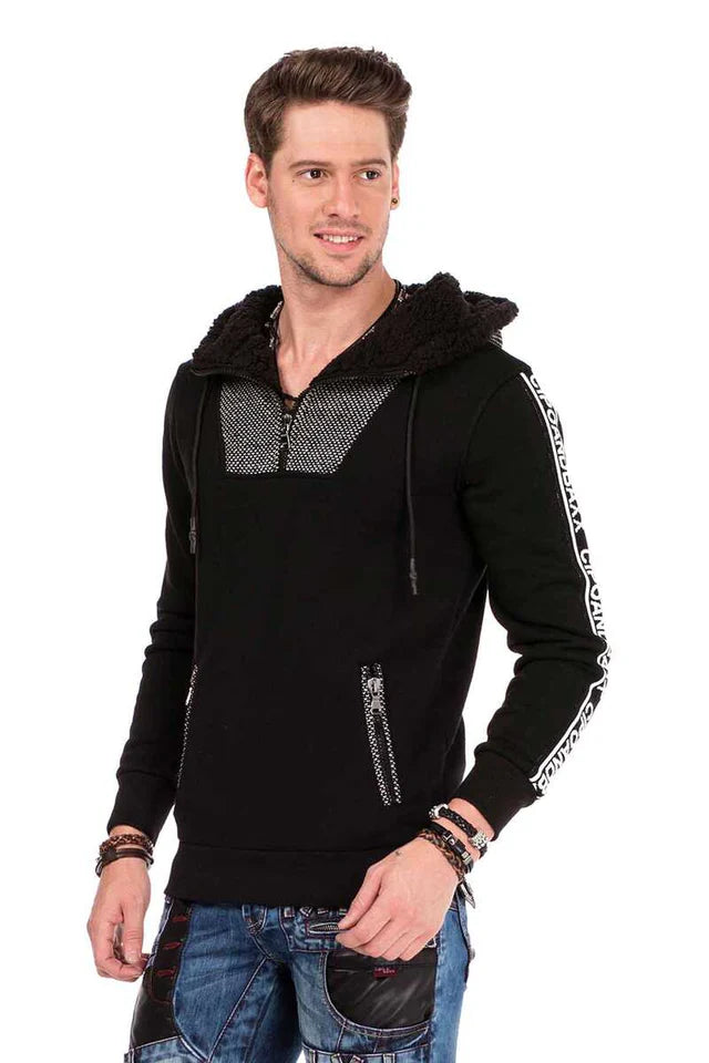 Cipo & Baxx FOIX Herren Kapuzen Sweatshirt CL311