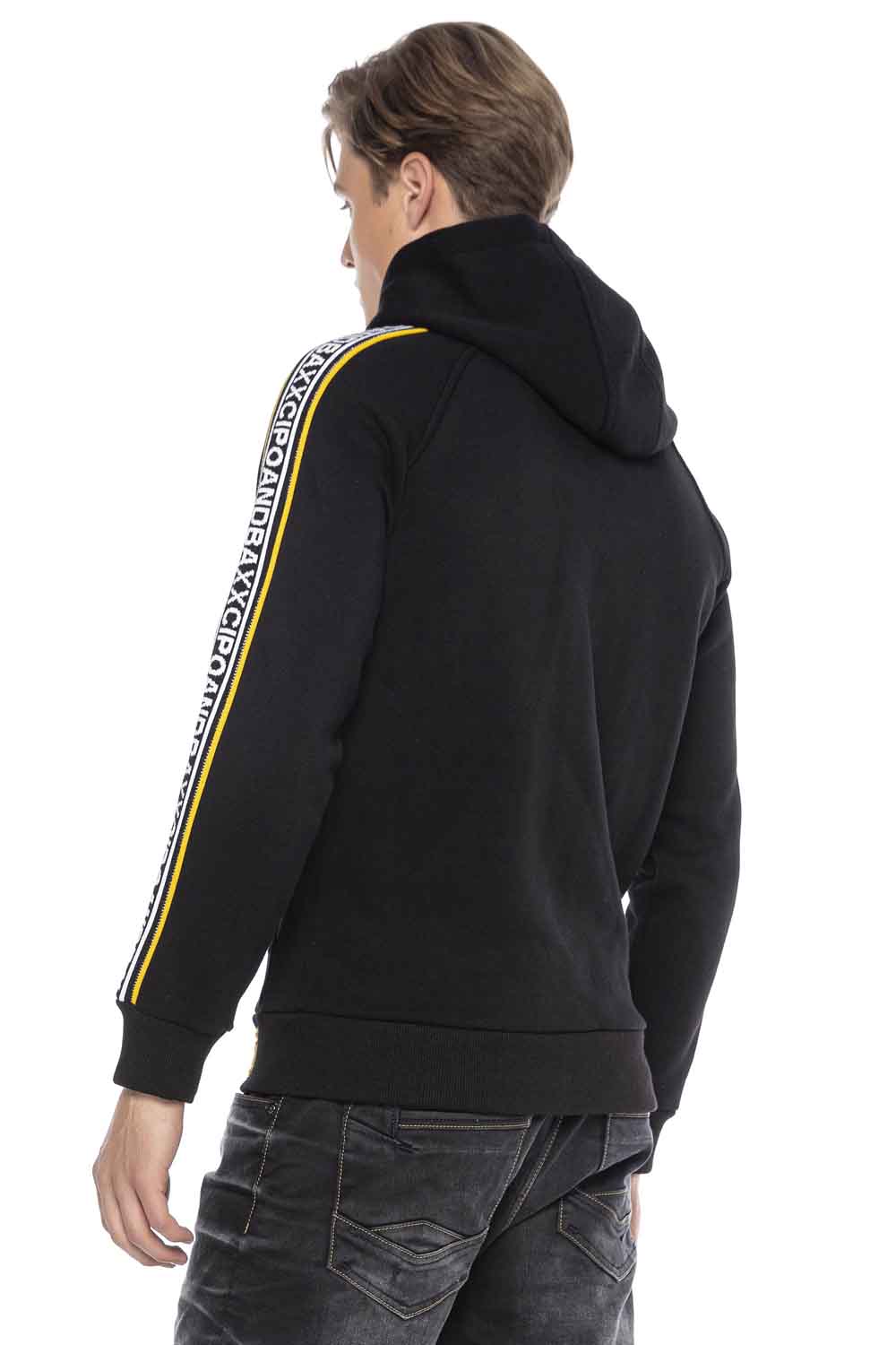 Cipo &amp; Baxx GUY men's hooded sweatshirt CL363