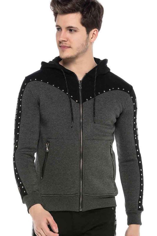 Cipo &amp; Baxx GINO men's sweatshirt hood CL381