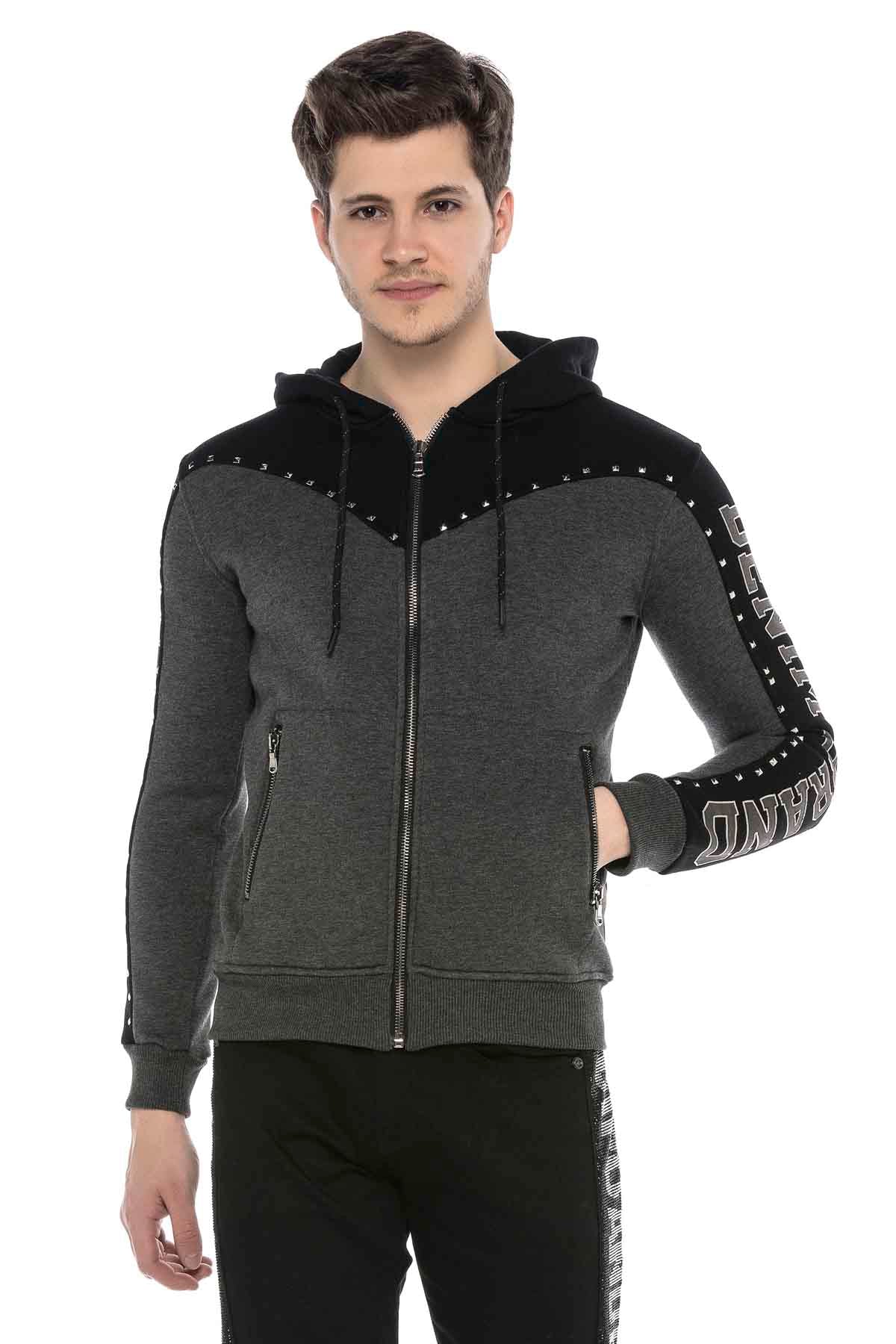 Cipo & Baxx GINO Herren Sweatshirt Kapuze CL381