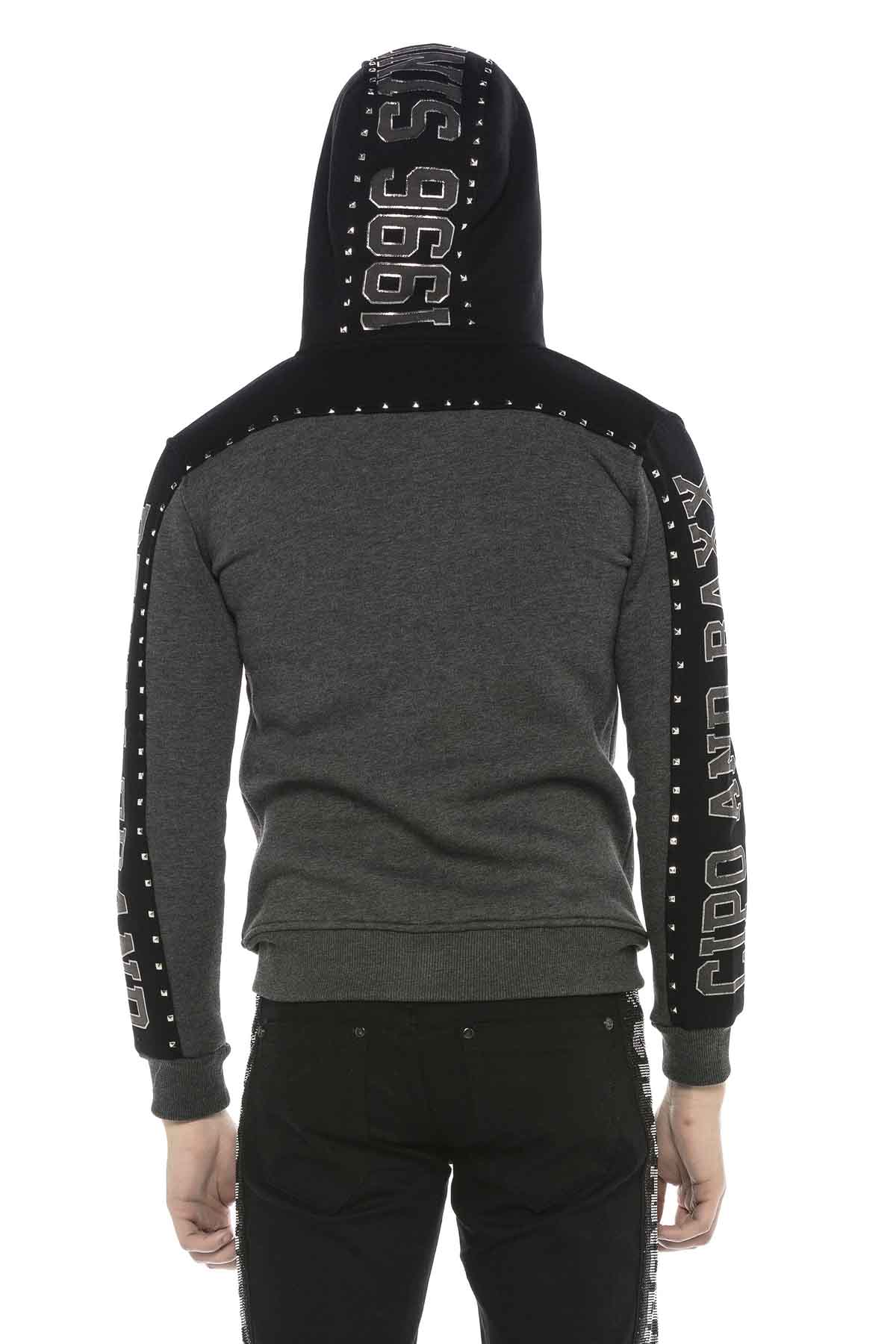 Cipo &amp; Baxx GINO men's sweatshirt hood CL381