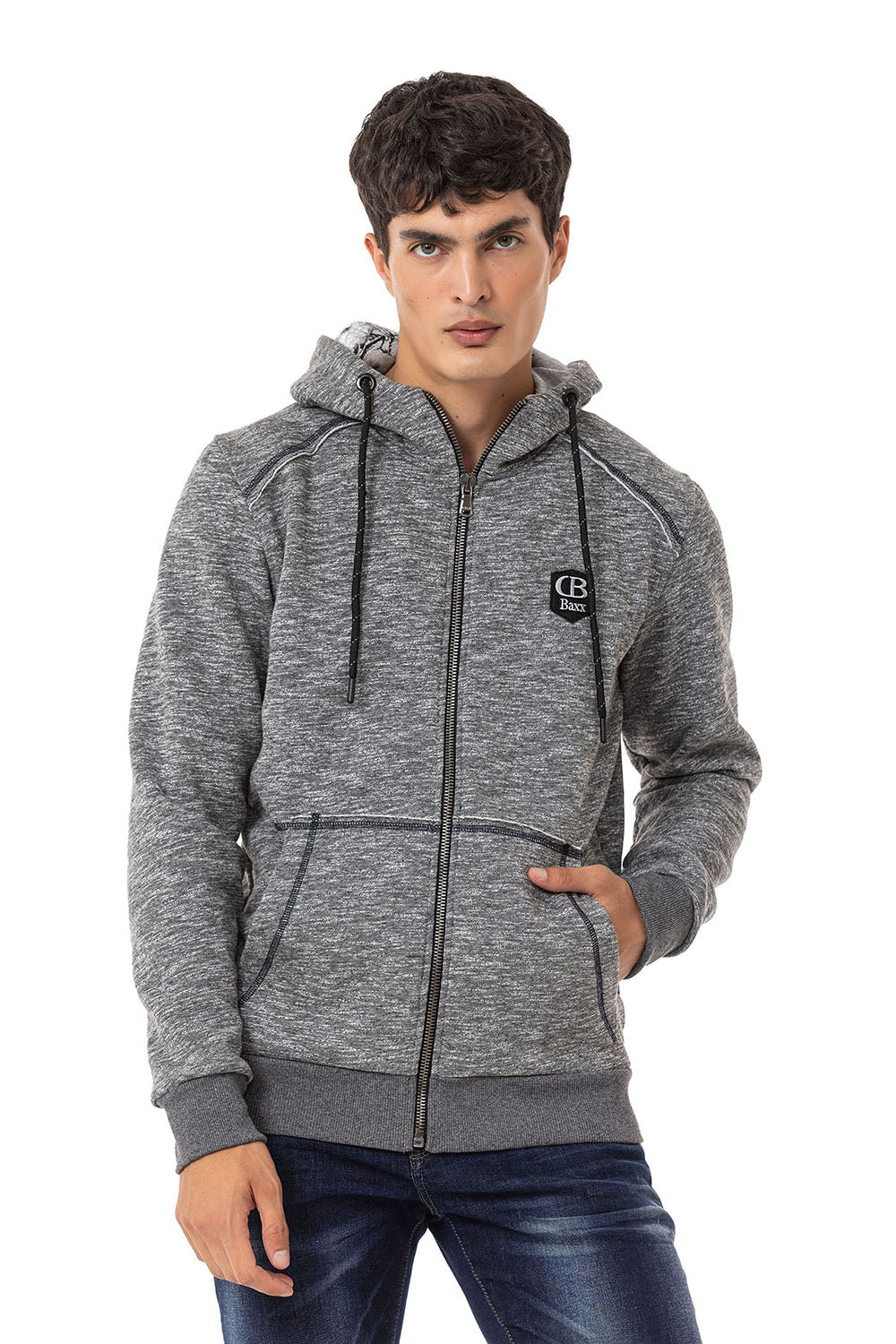 Cipo &amp; Baxx GOBI men's hooded sweatshirt CL554