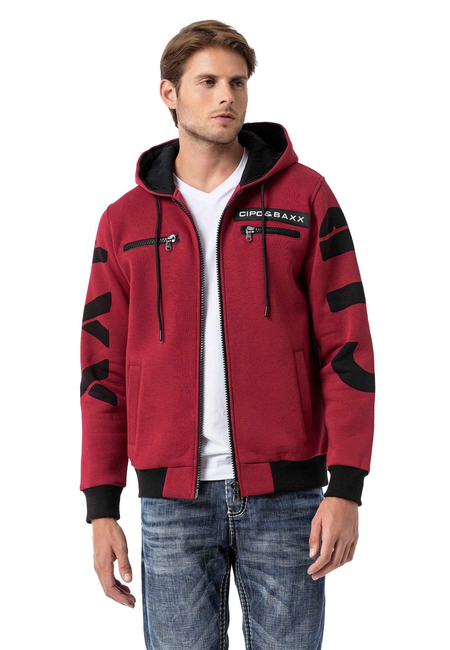 Cipo &amp; Baxx ADELAIDE men's hooded sweatshirt CL559