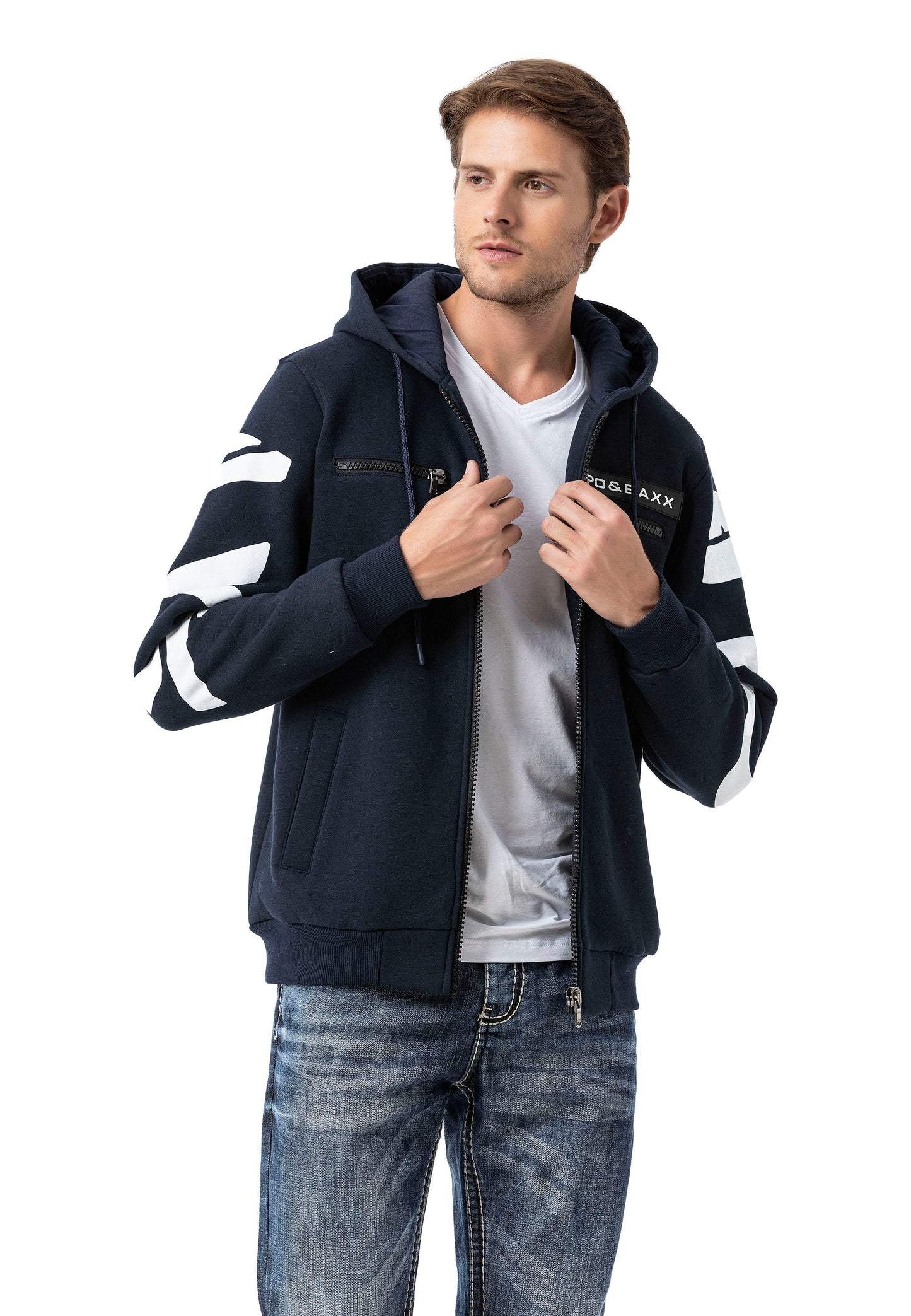 Cipo &amp; Baxx ADELAIDE men's hooded sweatshirt CL559