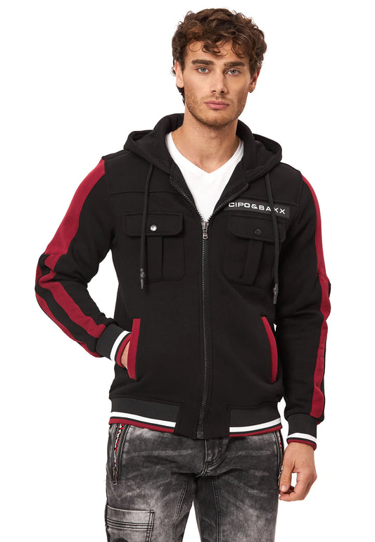 Cipo &amp; Baxx ADELAIDE men's hooded sweatshirt CL559