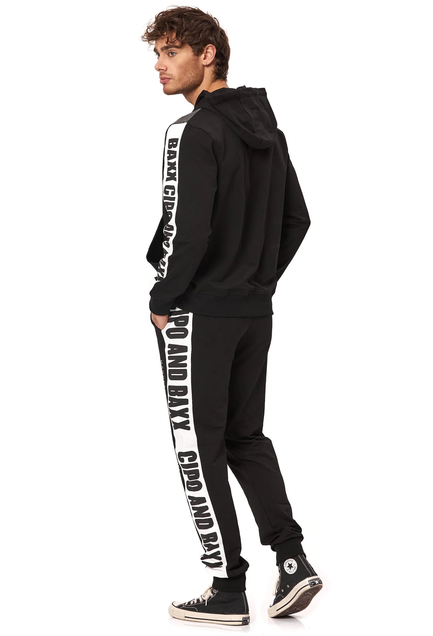 Cipo & Baxx BRENTWOOD Herren Trainingsanzug Sweatshirt + Jogginghose  CLR162 - Persvision