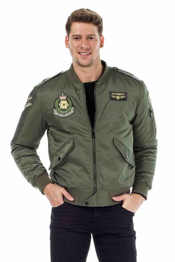 Cipo &amp; Baxx AARON men's bomber jacket CJ269
