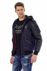Cipo &amp; Baxx AARON men's bomber jacket CJ269