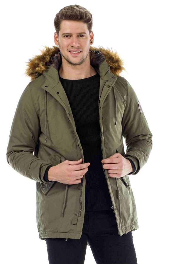 Cipo &amp; Baxx ROMAN men's parker jacket CM150
