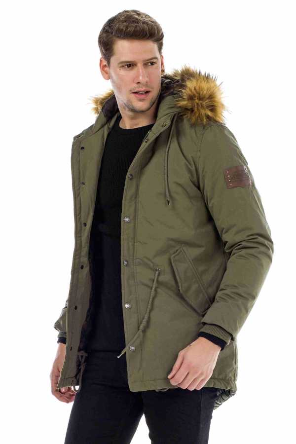 Cipo &amp; Baxx ROMAN men's parker jacket CM150