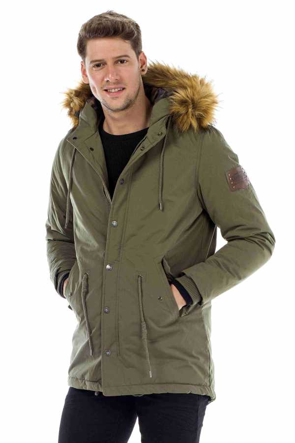 Cipo &amp; Baxx ROMAN men's parker jacket CM150